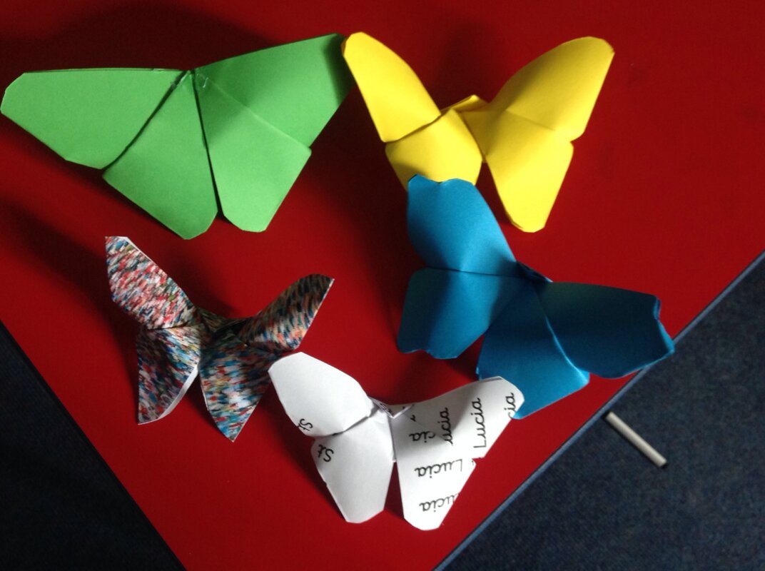 Image of Origami Butterflies