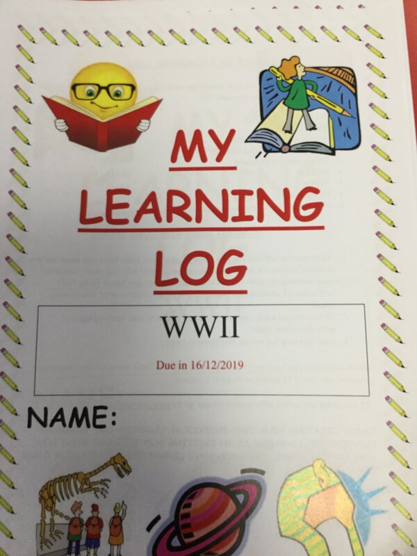 Image of Learning log 