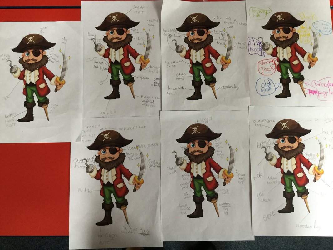 Image of Describing Pirates