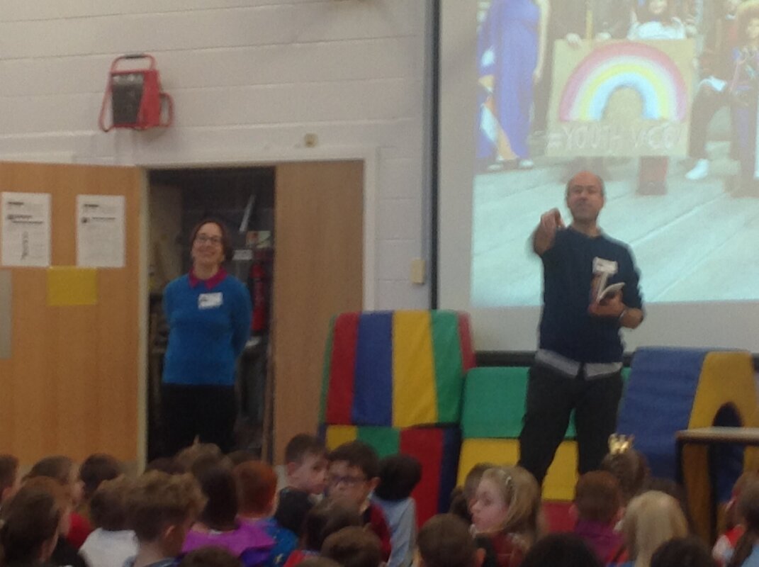 Image of Meet the author visit to Prestolee