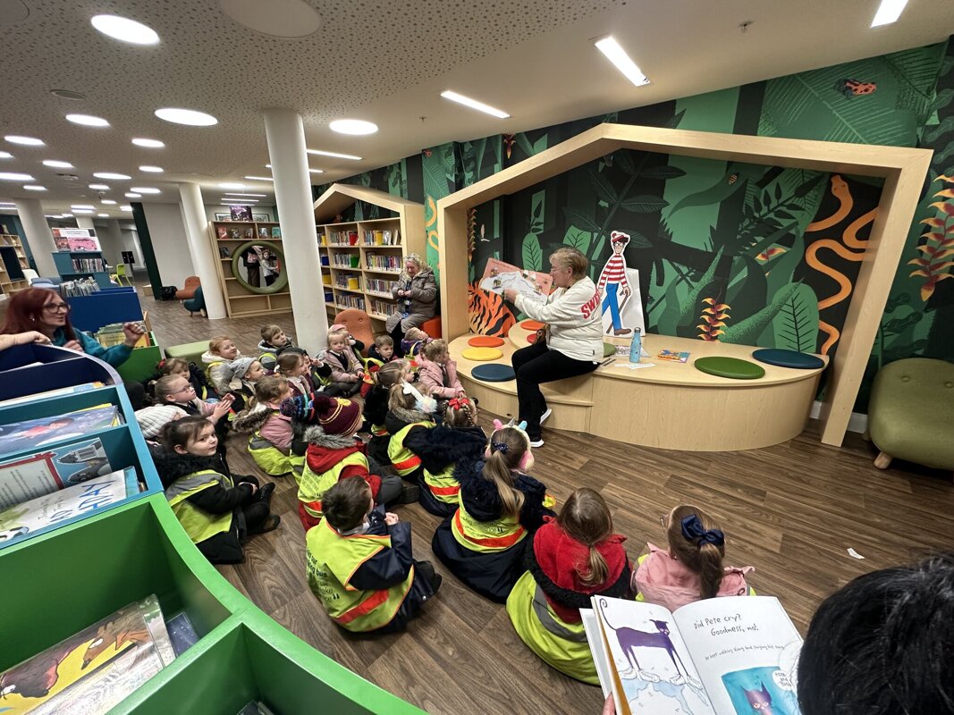Image of Story Time in Manchester Central Library