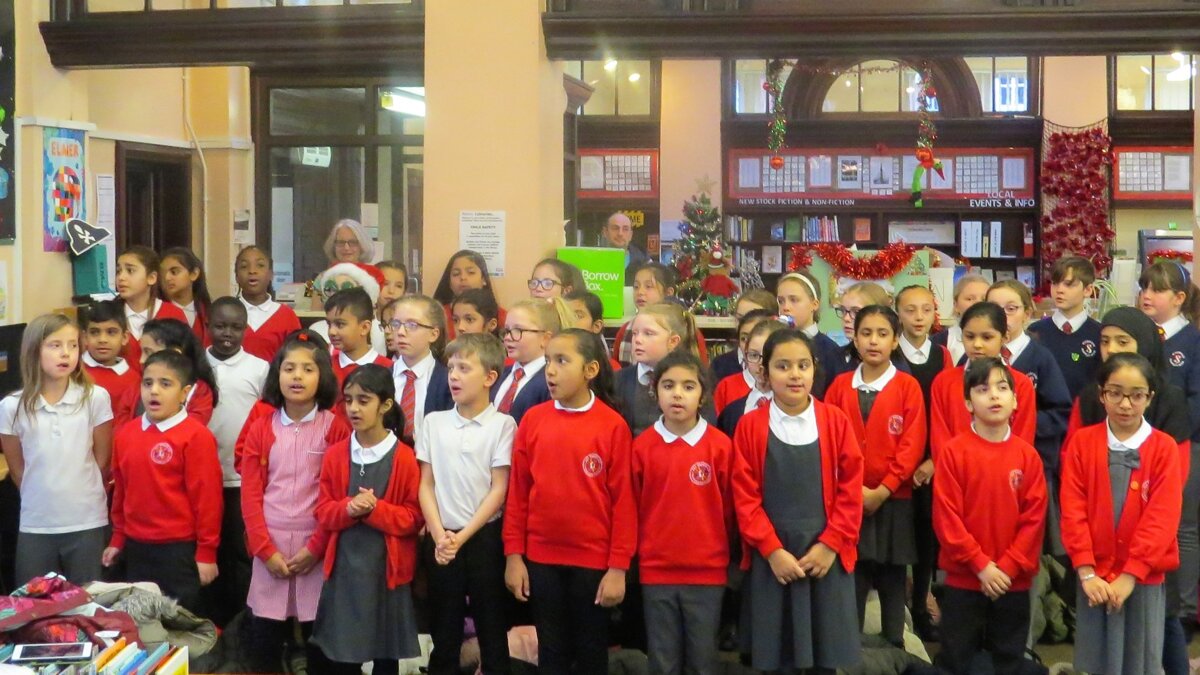 Image of Bringing Festive Cheer to Farnworth Library