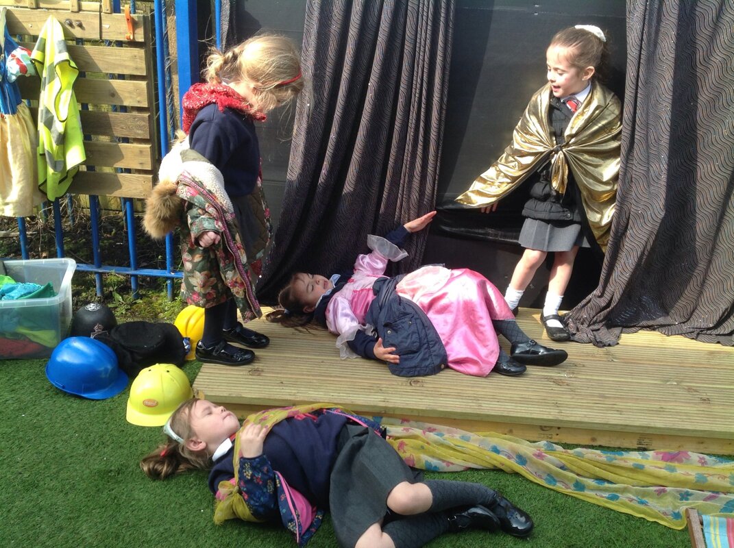 Image of Drama in reception!