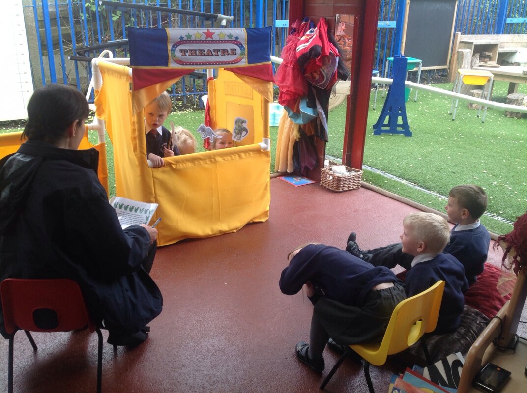 Image of Our puppet show