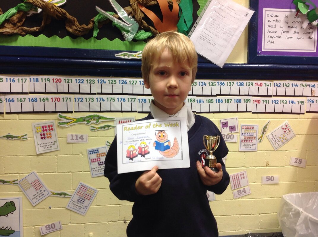 Image of Mrs Robinson's reader of the week