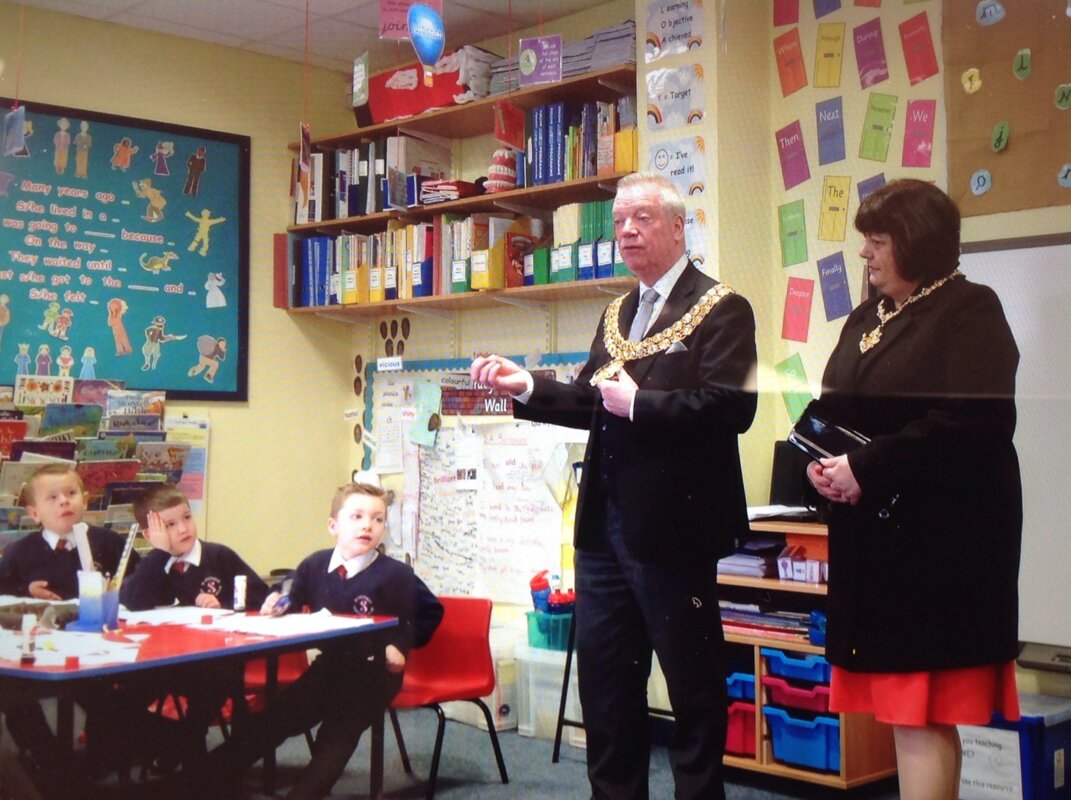 Image of Our Special Visit from the Mayor and Mayoress