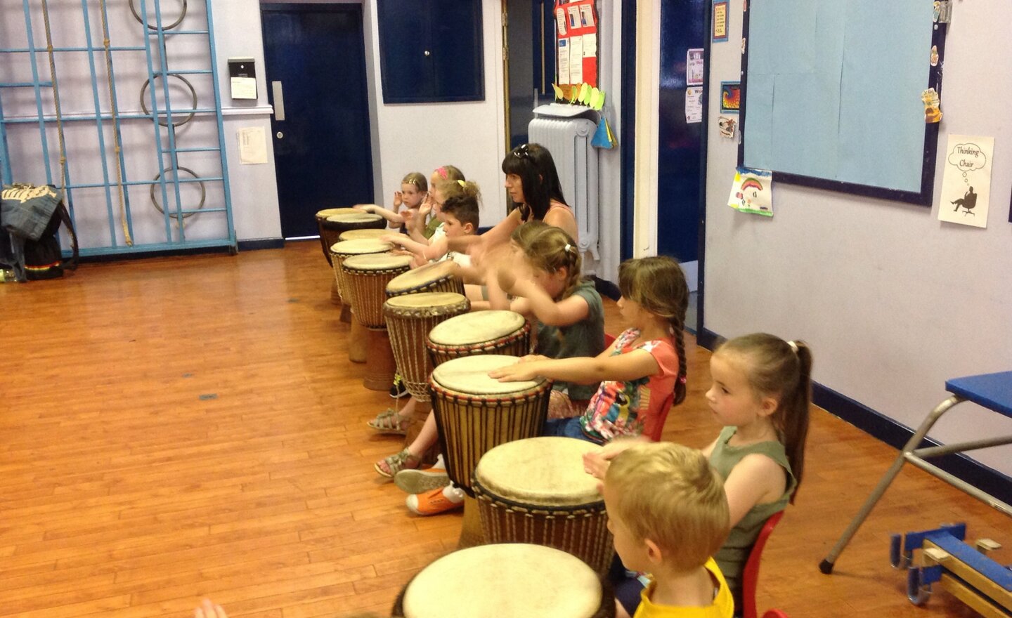 Image of Drumming in action!