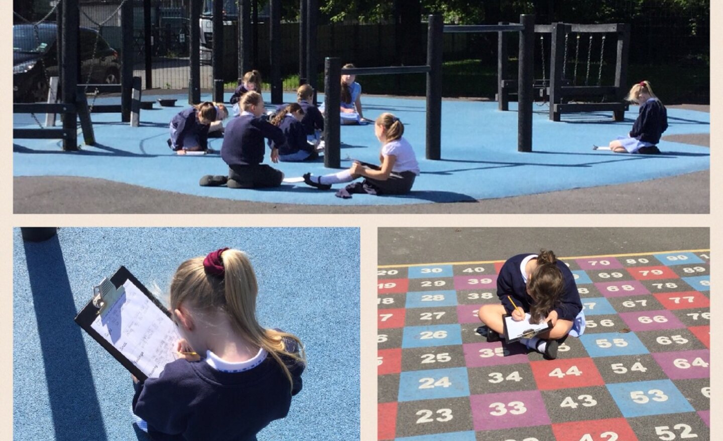 Image of Learning in the sunshine