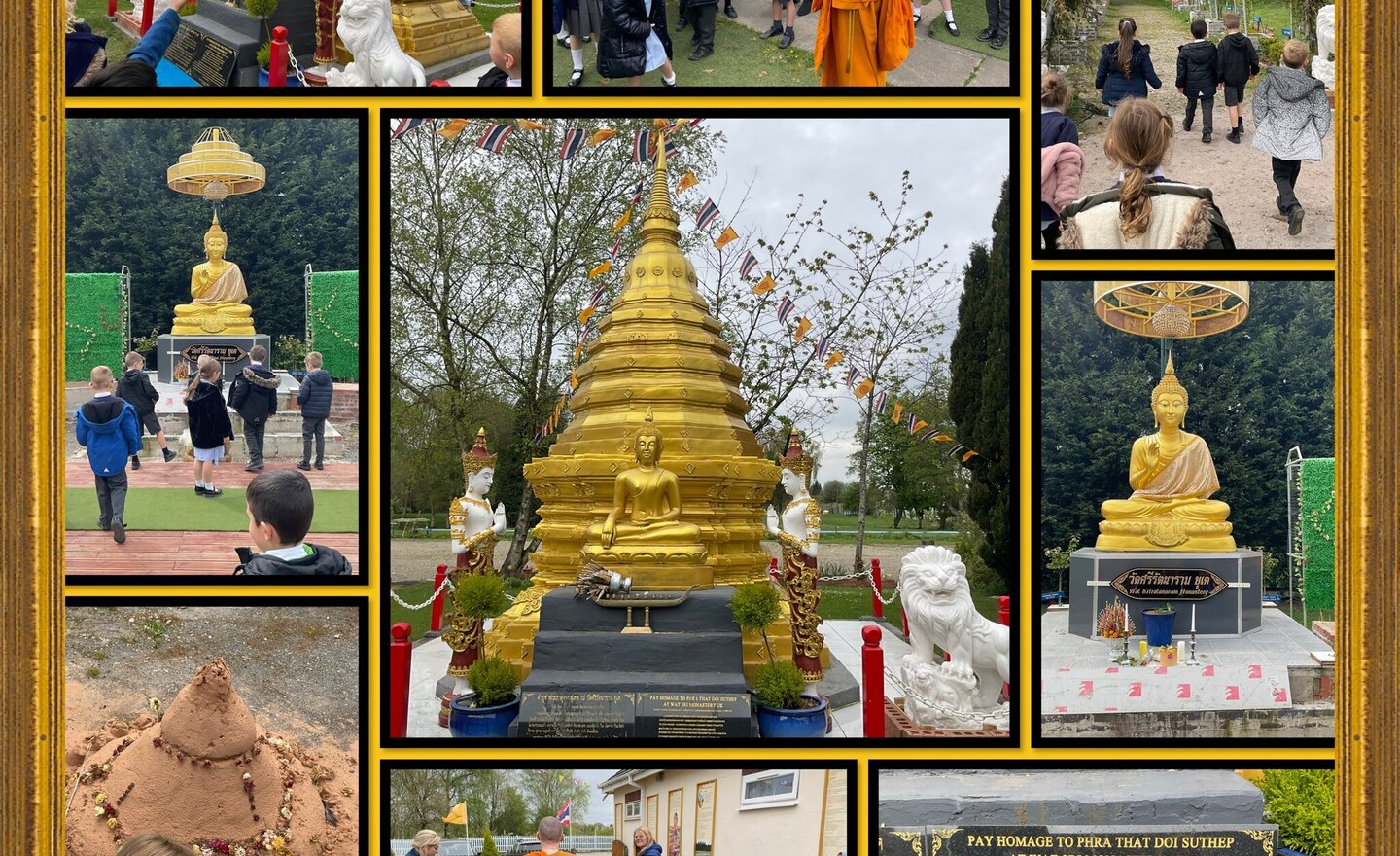 Image of Our visit to the Buddhist Temple