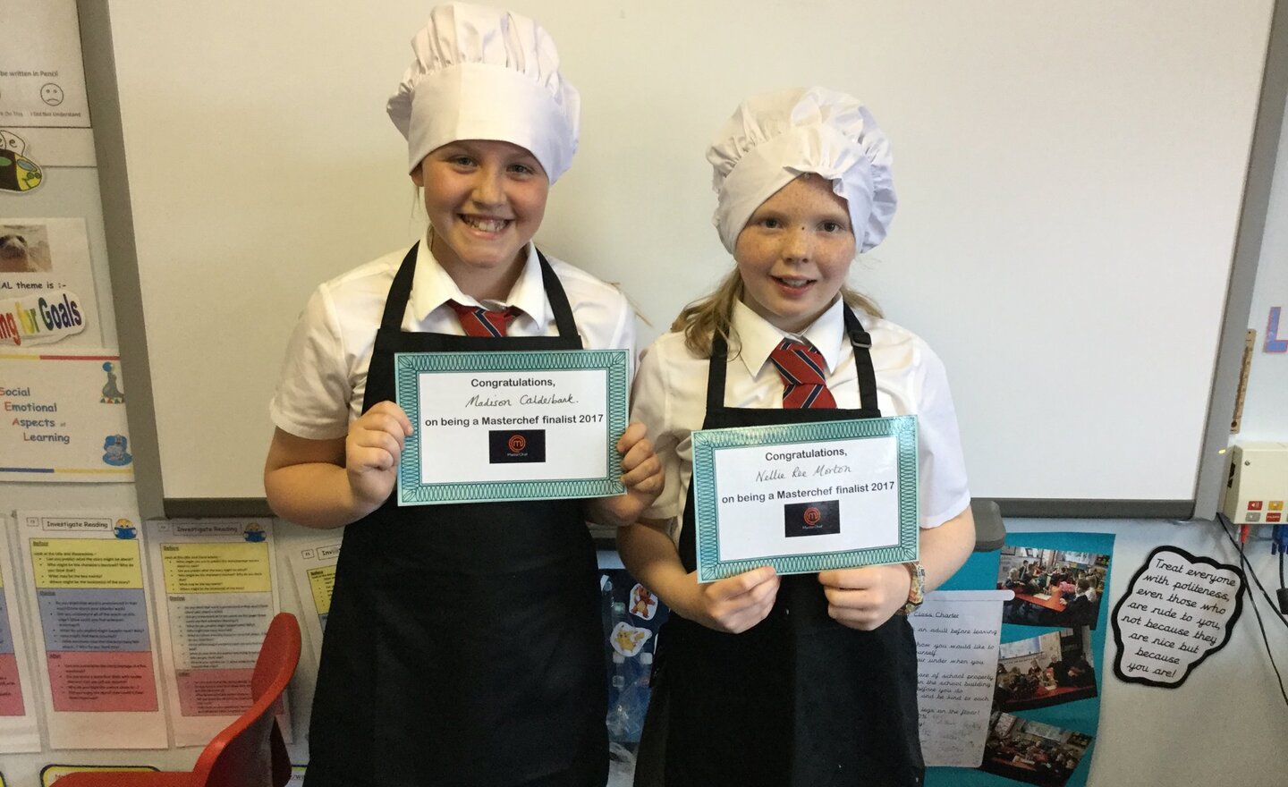 Image of Our very own Masterchefs...