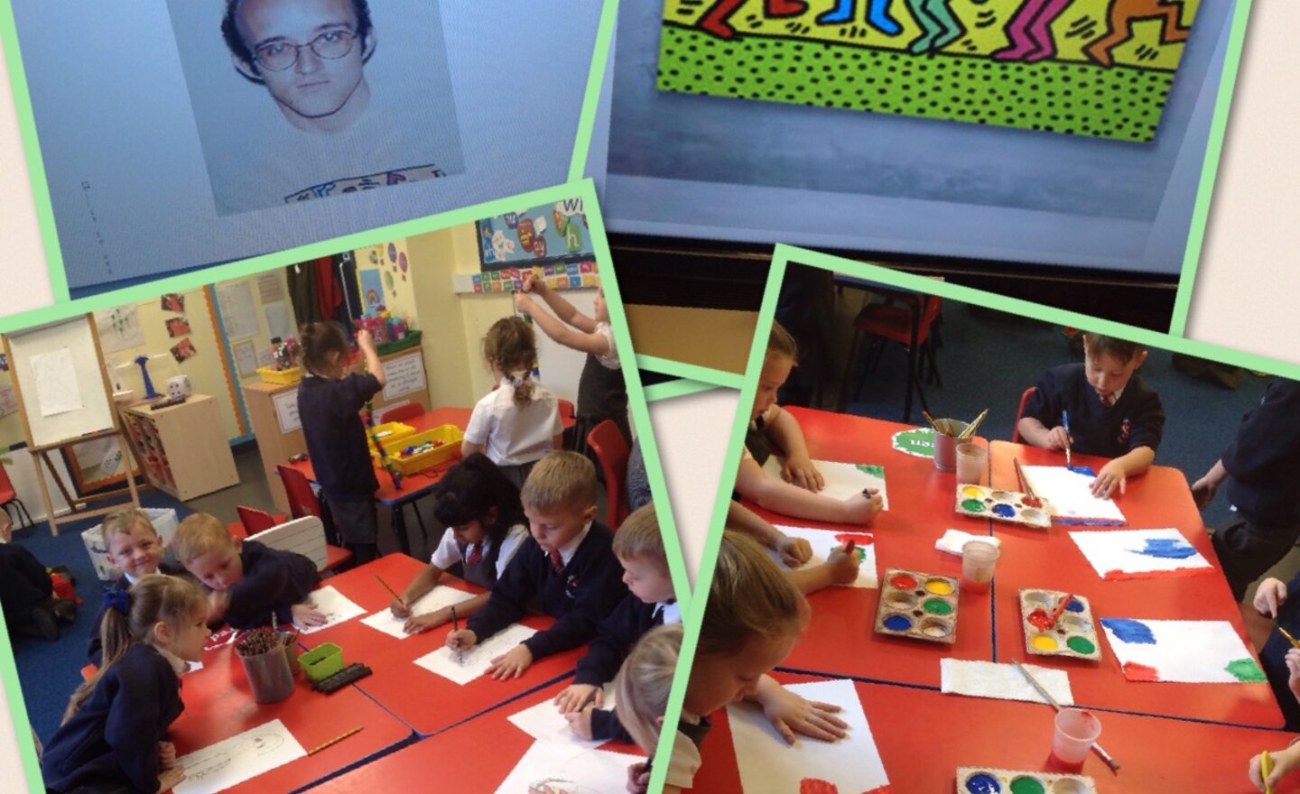 Image of Year One Are Being Arty!