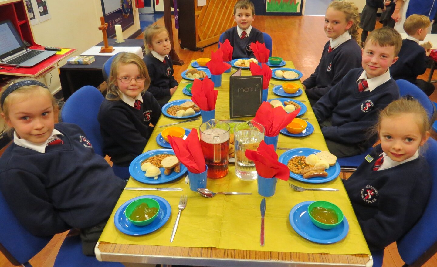 Image of Dining at the Top Table 