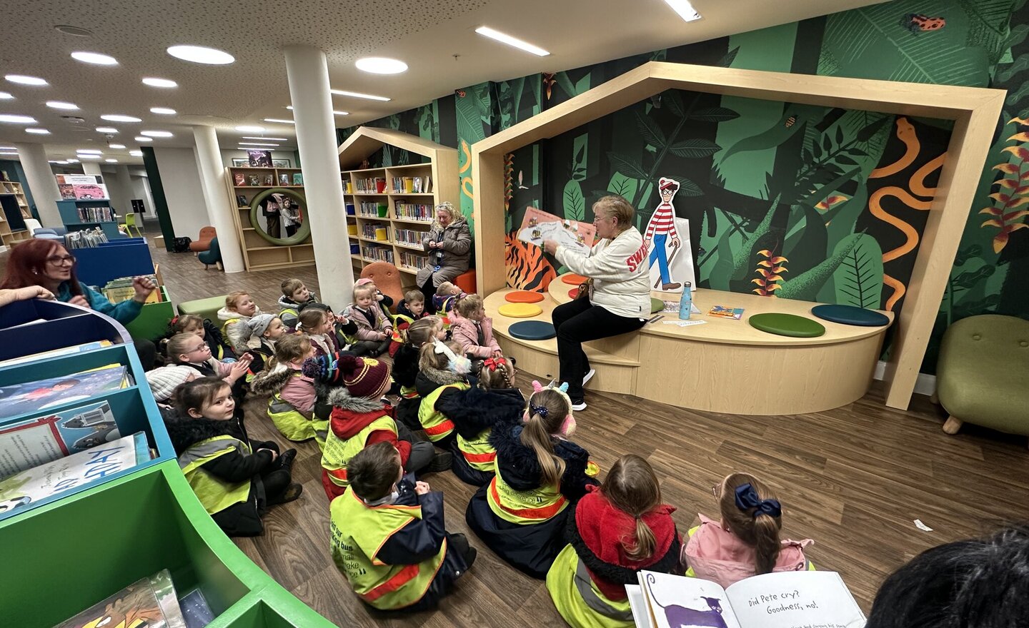 Image of Story Time in Manchester Central Library