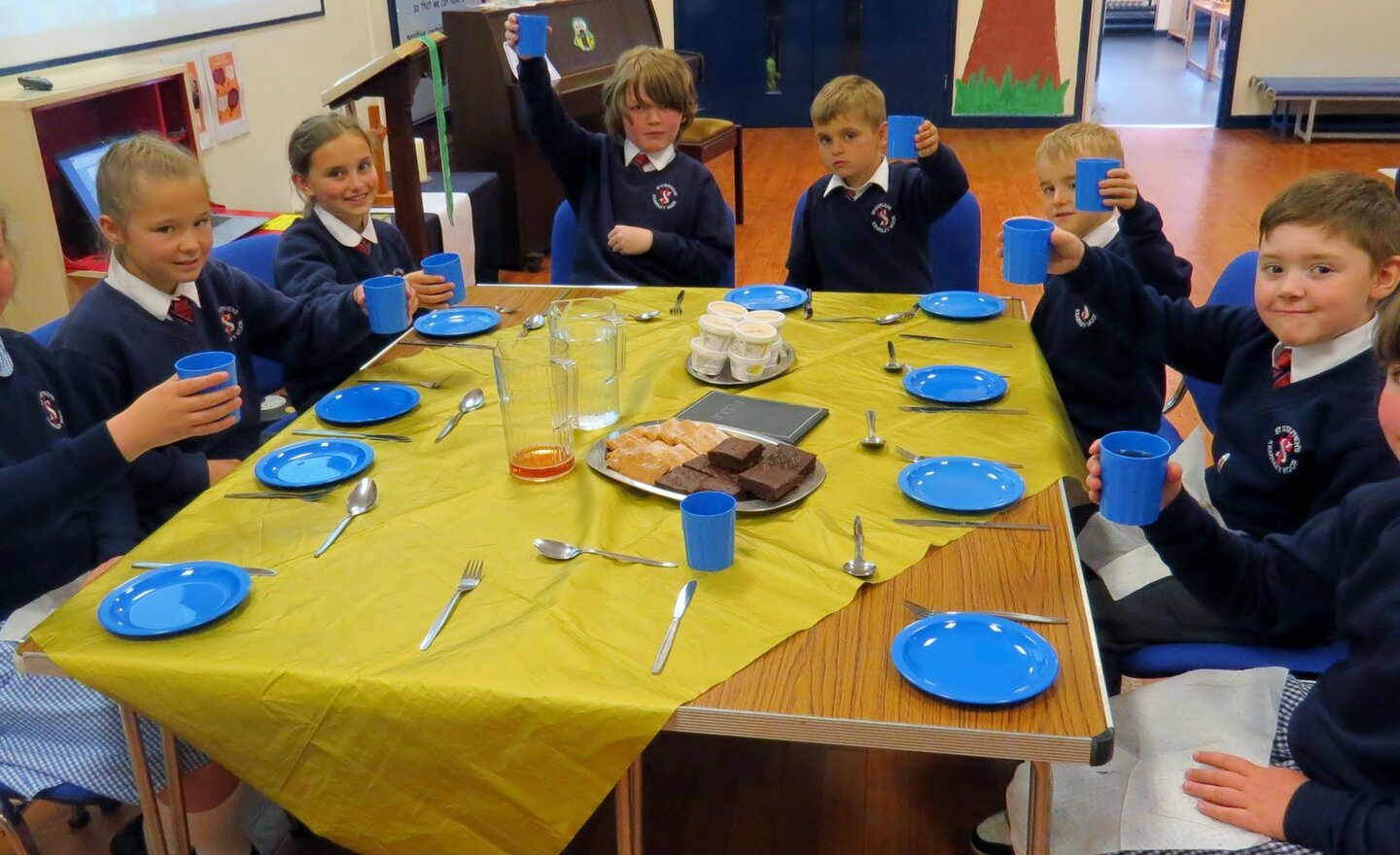 Image of Top Table - Top Guests!
