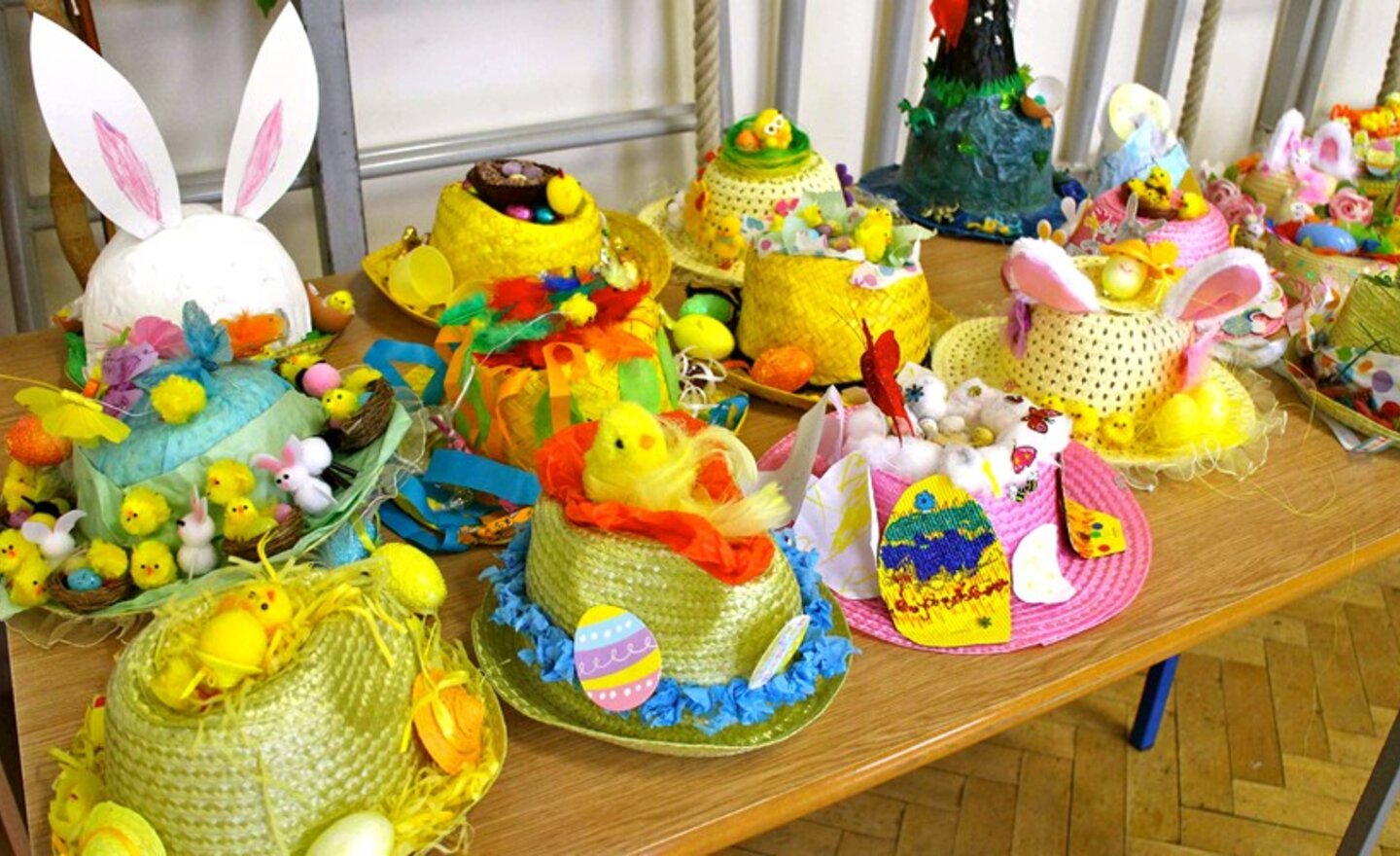 Image of Easter Bonnet Parade Preparation
