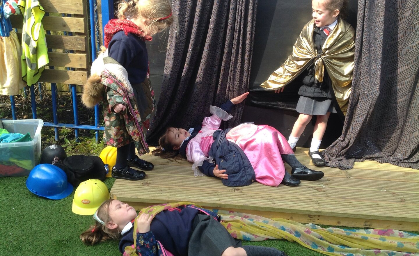 Image of Drama in reception!