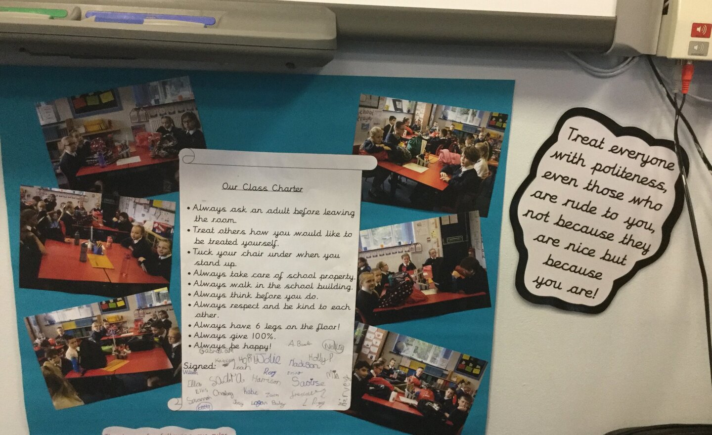 Image of Our Class Charter