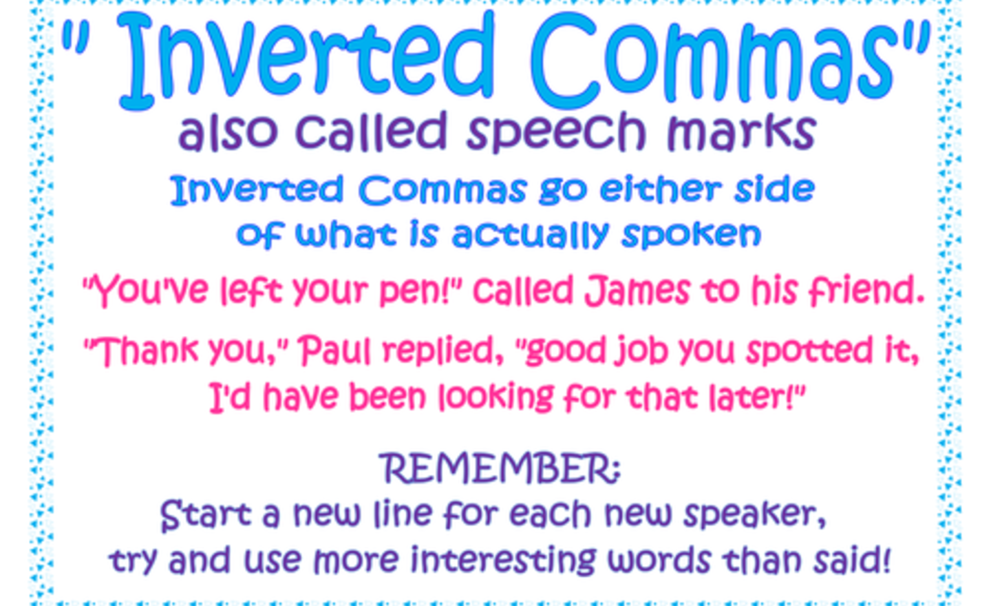 Image of Inverted Commas