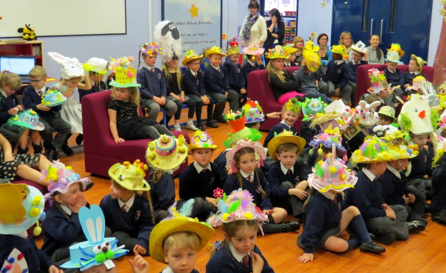 Image of Easter (NOT Christmas) Assembly